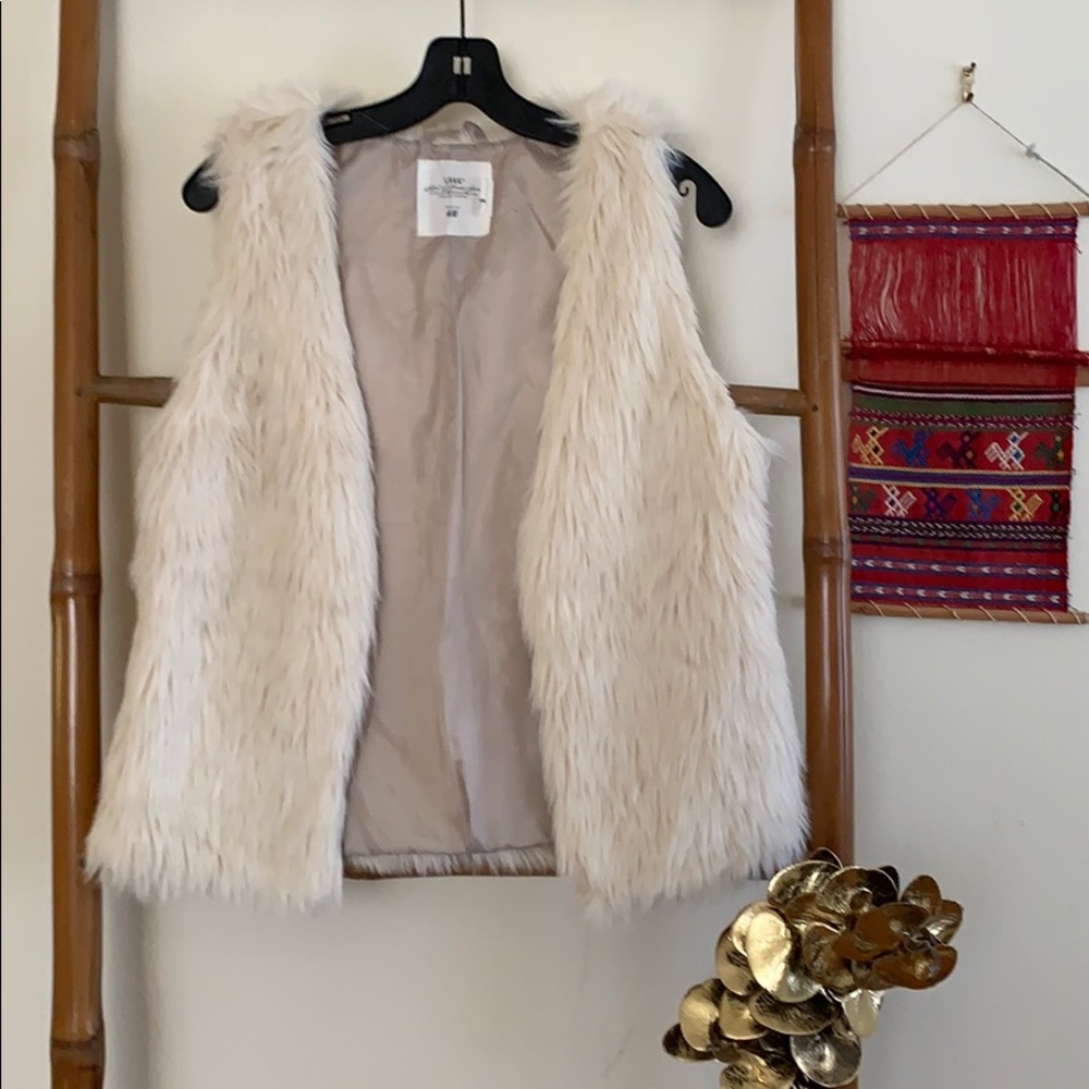 L.O.G.G. Faux Fur Vest NWOT -SOLD